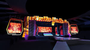 Concert Stage Design 3d Model Concert Stage Design Stage Design Concert Stage