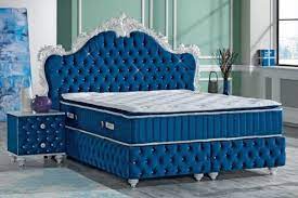 Check spelling or type a new query. Casa Padrino Baroque Double Bed Royal Blue White Ornate Velvet Bed With Rhinestones And Mattress Bedroom Set In Baroque Style