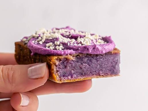 Vegan Ube Brownies