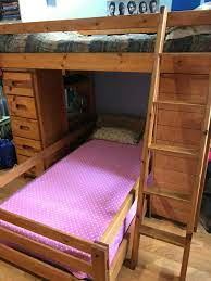 The sedona twin over twin bunk bed with trundle/mattress & stairway chest requires a twin mattress for the top and bottom bunks. Twin Bunk Bed With Desk And Storage No Mattresses Included Bunk Beds With Storage Bunk Bed With Trundle Twin Bunk Beds
