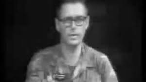 AFVN Navy JO3 Keith Swan and Marine M/Gsgt. Jack Holsomback TV news Vietnam  war