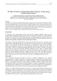 Child means a legitimate child and where the deceased is permitted by his personal laws of malaysia. Pdf The Effect Of Culture On Independent Auditor S Opinion A Study Among Iranian Auditors Market Seyedhossein Naslmosavi Academia Edu