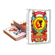 Decks of cards made especially for magicians will often use a traditional cut as a selling point. 1 Deck Naveta Spanish Playing Cards Shopee Philippines
