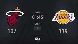 Giannis doubtful for game 1 of finals. Heat Lakers Nba On Abc Live Scoreboard Nbafinals Presented By Youtube Tv Youtube