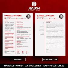 Professional Experience Resume Template For Microsoft Word 2 Pages Full Editable Instant Download Microsoft Word Microsoft Free