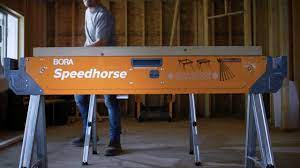Bora Tool Pm 4500 Speedhorse Sawhorse In 2021 Easy Woodworking Projects Sawhorse Tools