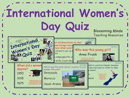 International women's day is celebrated on. International Women S Day Quiz 60 Questions History International Womens Day Women In History Teaching