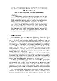 Rangkuman manajemen proyek & resiko. Pdf Penilaian Pembelajaran Dengan Portofolio Zulfi Ramdhani Academia Edu