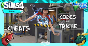 Les Sims 4 A La Fac Cheats Codes Codes De Triche En 2020 Sims Code De Triche La Face