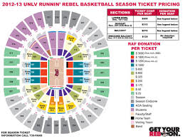 Unlv Tickets Seating Chart Related Keywords Suggestions