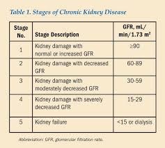 5 Stages Of Chronic Kidney Disease Chronic Kidney Disease Chronic Kidney Failure Kidney Disease