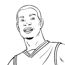 Russell westbrook coloring page free printable coloring pages. Basketball Player Coloring Pages Bestappsforkids Com