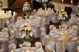 Wedding Decoration Ideas White And Gold Blush Chair Covers Chair Cover Rental Gold Wedding Table Decorations Gold Wedding Decorations Wedding Table Lighting