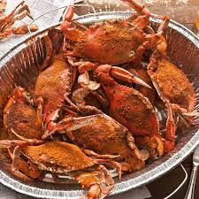 Old Bay Steamed Blue Crabs Recipe Yummly Recipe Blue Crab Recipes Crab Recipes Crab Dishes