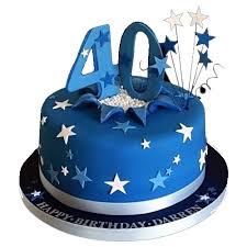 Bake among these birthday charms, blow out the candle lights, and then dig in. 40 Th Birthday Cake For Him