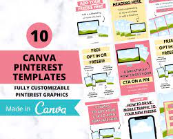 10 Call To Action Canva Pinterest Templates Opt In Templates Etsy Pinterest Templates Pinning Strategies Templates