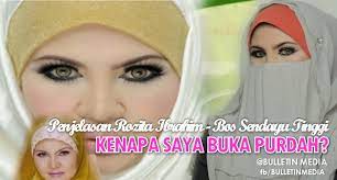 Iktibar sendayu tinggi, ramadhan 2012. Rupa Rupanya Inilah Sebab Pengasas Sendayu Tinggi Rozita Ibrahim Buka Purdah Secara Tiba Tiba Selepas 3