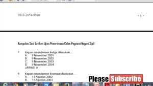 Soal latihan twk cpns 2019 hots paket 14 share2.pdf. Contoh Soal Cpns 2018 Bentuk Soal Skd Twk Tiu Dan Tkp Pada Cpns Di Indonesia Icpns