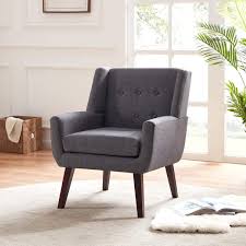 Maybe you would like to learn more about one of these? Furniture Living Room Mid Century Modern Comfy Reading Chair Huimo Accent Chair Upholstered Button Tufted Armchair Linen Fabric Sofa Chairs For Bedroom Beige Home Kitchen
