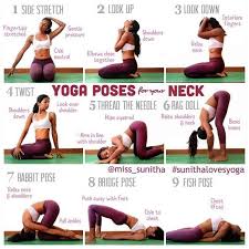 Yoga Poses For Your Neck Easy Yoga Workouts Neck Yoga Yoga Tutorial