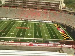 Maryland Stadium Section 307 Home Of Maryland Terrapins