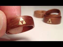 5 out of 5 stars. How To Make Wood Rings Bent Veneer W Brass Zelda Triforce Inlay Youtube