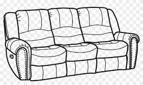 Kitchen clipart bedroom clipart bathroom clipart living room clipart if you liked this set much please also check out the others. Couch Clipart Side View Sofa Clip Art Black And White Hd Png Download 1423x782 5058635 Pngfind