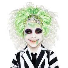 Also included is a white. Beetlejuice Perucke Kinder Party City