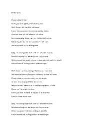Dancing in the dark with you between my arms. Doc Perfect Lyrics May Ann Plasabas Academia Edu