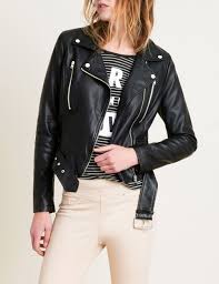 Vous avez à présent toutes les cartes en main pour choisir la. Blouson Biker Simili Cuir Noir Jennyfer