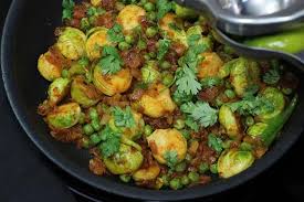 Brussels Sprouts Curry Recipe Brussels Sprouts Masala Recipe Curry Recipes Vegetarian Lunch Brussel Sprouts