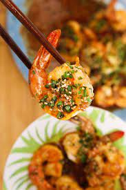 Rachael Ray S Chinese Style Shrimp Scampi Cooking Seafood Food Rachael Ray Recipes