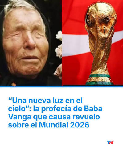 Una inquietante profecía de Baba Vanga volvió a escena https://todonoticias.info/3RWiYeH
