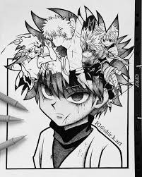 Shir On Instagram Here Is My Finished Drawing Of Killua From Hunterxhunter Posting Aga Anime Drawings Sketches Hunter Anime Anime Sketch