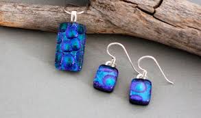 There's lots of things you can make with it. Fused Glass Jewelry Destination Toledo