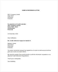 Writing a letter expresses ones' eagerness and professional attitude for working in the organization or institute. 6 Credit Reference Letter Templates Free Sample Example Format Free Premium Templates