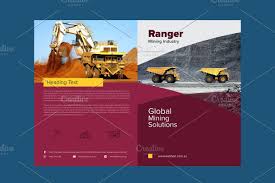 Mining Industry Brochure Brochure Company Brochure Digital Creative Agency