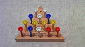 One hole is initially vacant. How To Play Tricky Triangle Game Simple Business Guru