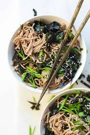 Seaweed Salad Soba Noodle Bowl Darn Good Veggies Recipe Soba Noodle Bowl Food Food And Drink