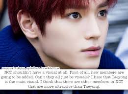But honestly, as an nctzen . Unpopular K Pop Opinions Nct Shouldn T Have A Visual At All First Of All