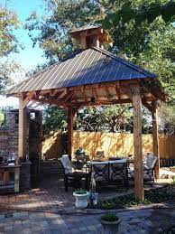 This may be a gazebo for a beachside retreat or for a resort in the bahamas. How To Build A Square Gazebo Roof The Basic Roof Components You Ll Need Ozco Building Products