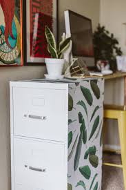 Then the finished file cabinet then doesn't have to be stuffed in the closet, sit out ugly or hidden in the garage but, can be changed into part of your home decor. Chic File Cabinet Diy Restyle Liz Morrow