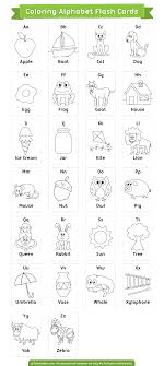 Free color flashcards for kindergarten & preschool! Free Printable Coloring Alphabet Flash Cards Download Them In Pdf Format At Http Flashcardfox Com Do Abc Flashcards Printable Alphabet Flashcards Flashcards