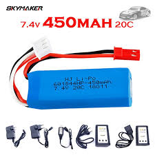 A trip to the auto parts store for a free test can also let you know if you can replace your battery under warranty. Wltoys Rc Car Lipo Battery 7 4v 450mah With Usb Charger For Wltoys K969 K979 K989 K999 P929 P939 2s 7 4v Rc Car Battery Parts Big Promo 24ee Cicig
