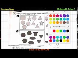 Latihan pecahan tahun 3 pdf. Latihan Pecahan Wajar Buku Aktiviti Matematik Tahun 3 Youtube