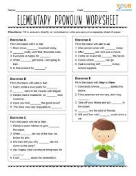 Each of the four boys is clever. Pronoun Worksheets For Practice And Review