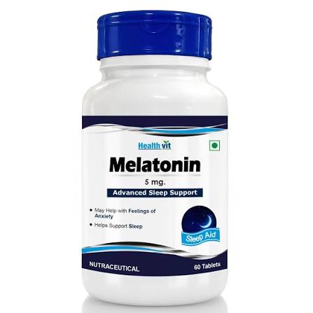 Healthvit Melatonin 5mg Sleep Aid Tablets