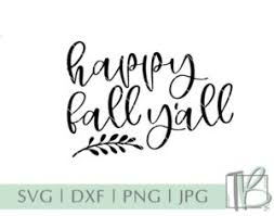 Today, we're starting 30 days of fall prints with these happy fall, y'all svg designs and printables (all free!). Happy Fall Y All Svg So Fontsy