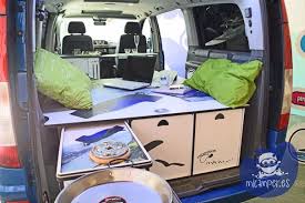 Camper Wingsuit Mercedes Vito Marco Polo Techo Westfalia Furgoneta Camper Maleteros Furgoneta
