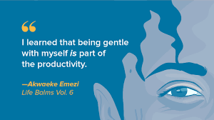 Akwaeke emezi na nigerian writer and video artist wey grow up for aba, abia state, south east emezi tok for conversation for granta say di name na from igbo proverb wey say, 'all freshwater dey. Life Balms Vol 6 Akwaeke Emezi On The Process Of Creating The